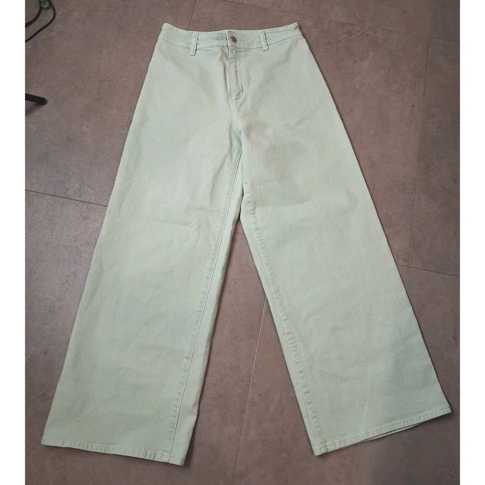 Universal Thread Sailor Wide-Leg Denim Pants Size 6 Relaxed - Picture 2 of 9